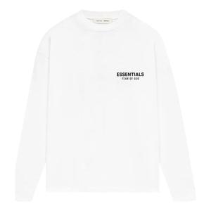 Футболка Fear of God Essentials Classic Long-Sleeve T-Shirt 'Bright White'
