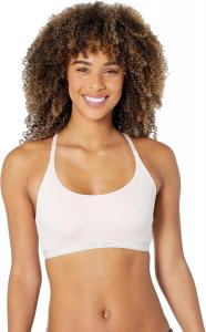 Женский бюстгальтер-бралетт Calvin Klein Pure Ribbed Natural Lift Unline, Barely Pink