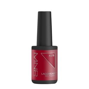 Гель-лак Mesauda Lacqwear, оттенок 278 Ruby Kiss, 10 мл - полуперманентный лак для ногтей Mnp Nail Pro