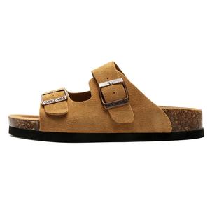 LUOMAIKE Резиновые подошвы устойчивые к истиранию слайдеры унисекс каштан, цвет Chestnut