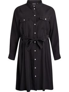 Платье-рубашка Zizzi Mdana, черный