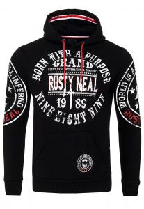 Толстовка с капюшоном Rusty Neal Sweatshirt, черный