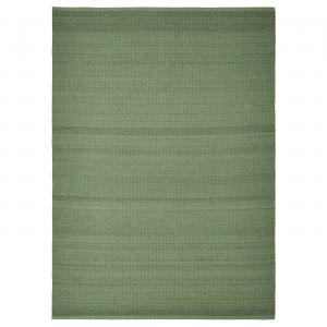 Ковер IKEA TIDTABELL, 170x240 см, зеленый