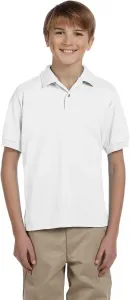Gildan - DryBlend Youth 50/50 Jersey Polo, 12 шт