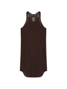 Топ в рубчик Rick Owens, коричневый