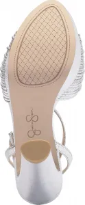 Женские сандалии на платформе Jessica Simpson Immie, серебряный