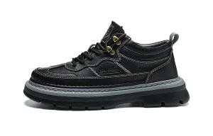 HLA Мужские ботинки Martin Boots, цвет: черный, коричневый, хаки