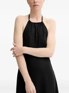 Платье миди GZizza с вырезом халтер Gestuz, черный