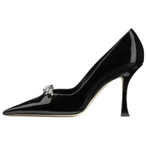 Jimmy Choo Belinda Slim Heel высокие туфли 9 см женские black