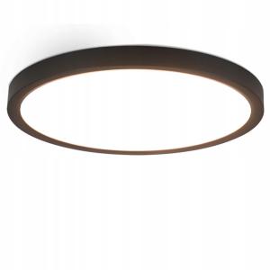 Светодиодный потолочный светильник Nettlife, 30x30x3 см, черный