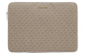 MICHAEL KORS Кожаная дорожная сумка для ноутбука клатч большая женская верблюжья