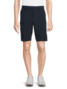 Однотонные шорты для гольфа J.Lindeberg, темно-синий