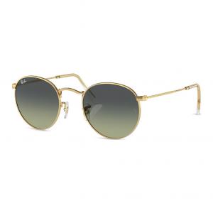 RayBan Рей Бан Роунд Солнцезащитные очки с круглой оправой, Gold