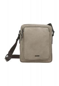 Мужская кожаная сумка через плечо с эмблемой PICARD, тауп