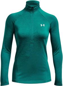 Under Armour мужская футболка Tech 1/4 Zip, (722) Coastal Teal/Birdie Green/Metallic Silver