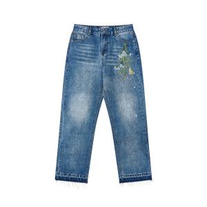 Джинсы унисекс HARSH AND CRUEL, синий