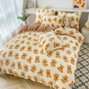 AVIVI Комплект постельного белья из 3 предметов, 0.9 м, простыня, 150x200 см