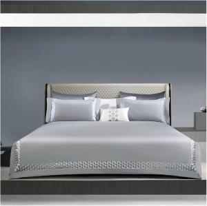 IBDRYKK Комплект постельного белья с вышивкой 1000TC хлопковый атласный