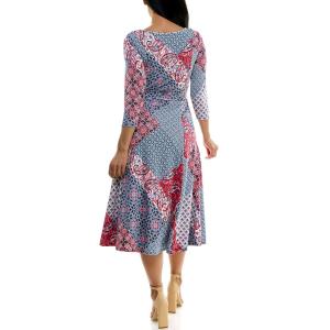 Женское платье миди с поясом Nina Leonard Sylvia Nina Leonard