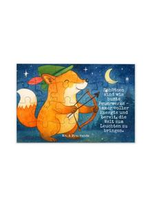 Mr. & Mrs. Panda Головоломка с изображением знака зодиака Стрелец и надписью белым цветом