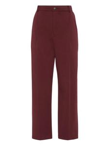 Brunello Cucinelli плиссированные брюки, красный