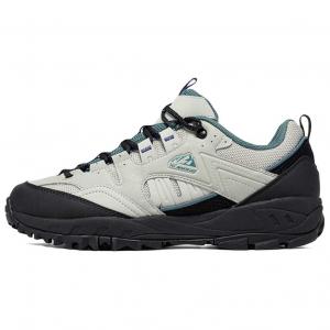 361° Нескользящие износостойкие низкие кроссовки для активного отдыха, мужские, серо-зеленые