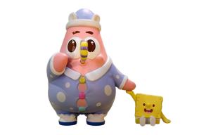 Пижама SpongeBob Pajamas Party Collection Patrick Star Blind Box товар одиночный мистери-бокс/полный бокс 12 шт POP MART