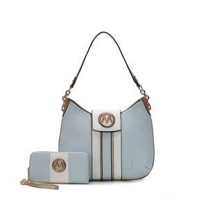 Женская сумка-хобо с кошельком Torri Mkf Collection от Mia K MKF Collection, цвет Light Blue