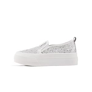 Женские низкие скейтерские кроссовки Slip Resistant Abrasion Resistant DAPHNE, экрю