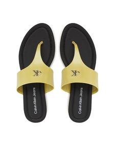 Сланцы Flat Sandal Toepost Mg YW0YW01691 Calvin Klein Jeans, зеленый