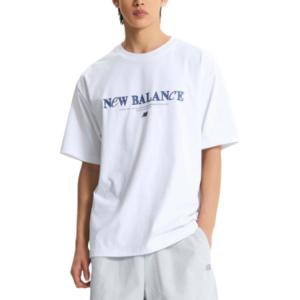 New Balance Футболка мужская белая