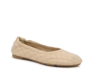 Балетки Burberry Saddler Ballet Flat, бежевый