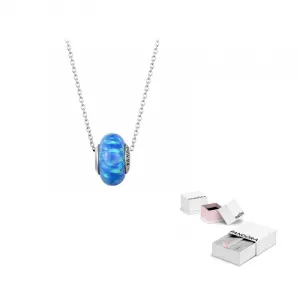 Pandora Серебряное колье 925 пробы для женщин Blue