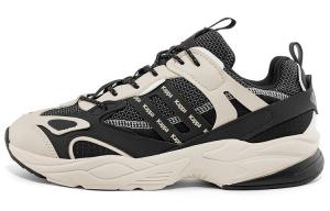 Кроссовки унисекс с низким верхом, черные/бежевые Kappa