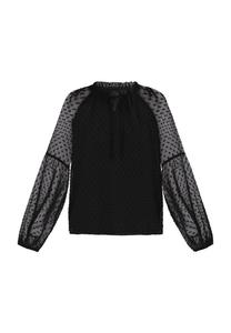 Блуза DreiMaster Klassik Classic Look, черный