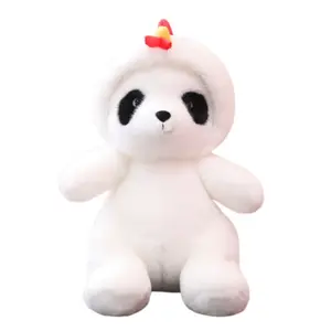 Плюшевая кукла Transformative Panda, очаровательная, милая, удобная на ощупь, высота 23см/30см, длина 23см Mise