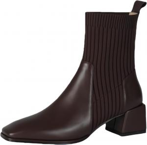 Осенью и зимой женские вязаные ботильоны Fangtou большого размера с противоскользящей резиновой подошвой для повседневных поездок. Clolinde, Brown