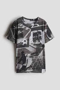 Футболка с принтом H&M, мультиколор