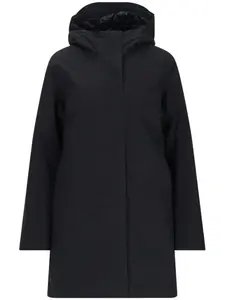 Парка на молнии с капюшоном K-Way, черный