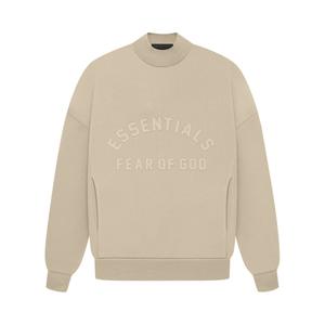 Круглый вырез Fear of God Essentials, цвет Пыльный бежевый