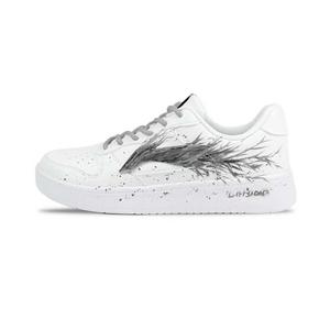 Непромокаемые и устойчивые к истиранию низкие кроссовки для скейтбординга мужские LINING, серый