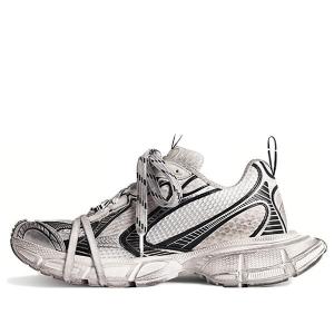 Кроссовки 3xl sneakers 'white and black mesh and polyurethane' Balenciaga, белый