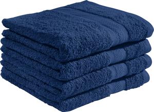 Полотенце для ванной REDBEST 4er Pack Chicago, темно синий