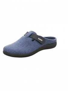Тапочки ROHDE Winter Pantoffel Textil Bari, цвет baltic