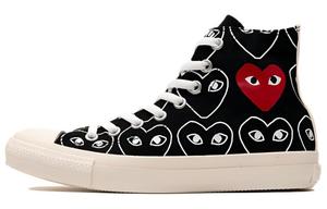 Кеды Converse Chuck Taylor All Star 70 Hi Comme Des Garcons PLAY All-Over Black