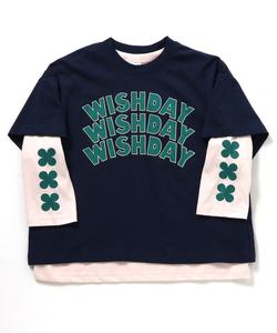 Футболка с принтом на рукавах, открывающимся в трех направлениях