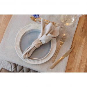 Сервиз для кофе Набор посуды, Сервис Skagen Stone, реактивная глазурь, 12 предметов, на 4 персоны Ritzenhoff & Breker, серо-голубой