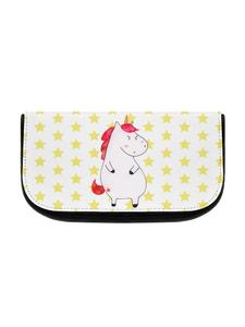 Косметичка Mr & Mrs Panda Einhorn Wut ohne Spruch, белый