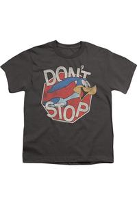 Футболка с коротким рукавом для детей Looney Tunes "Не останавливайся" Gildan, Charcoal
