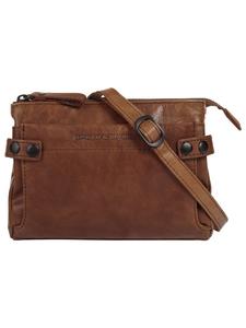 Сумка через плечо коньячного цвета SPIKES & SPARROW